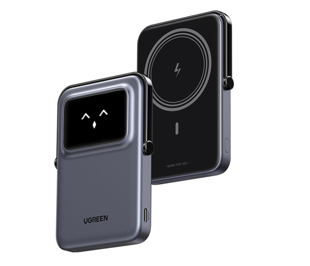 UGREEN Powerbank magnetyczny 5000mAh Uno PB571 USB-C szary - 1294884 - zdjęcie 3